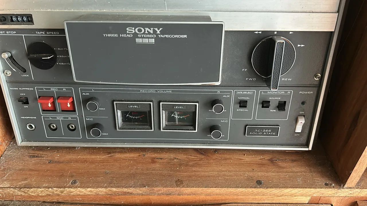 Gravador de rolo Sony 7? - Foto 6