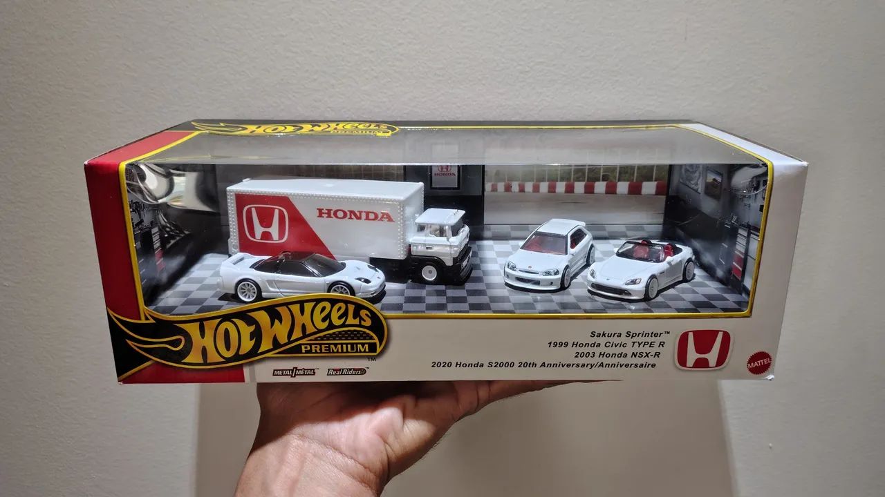 Diorama HONDA - 1:64 HotWheels 