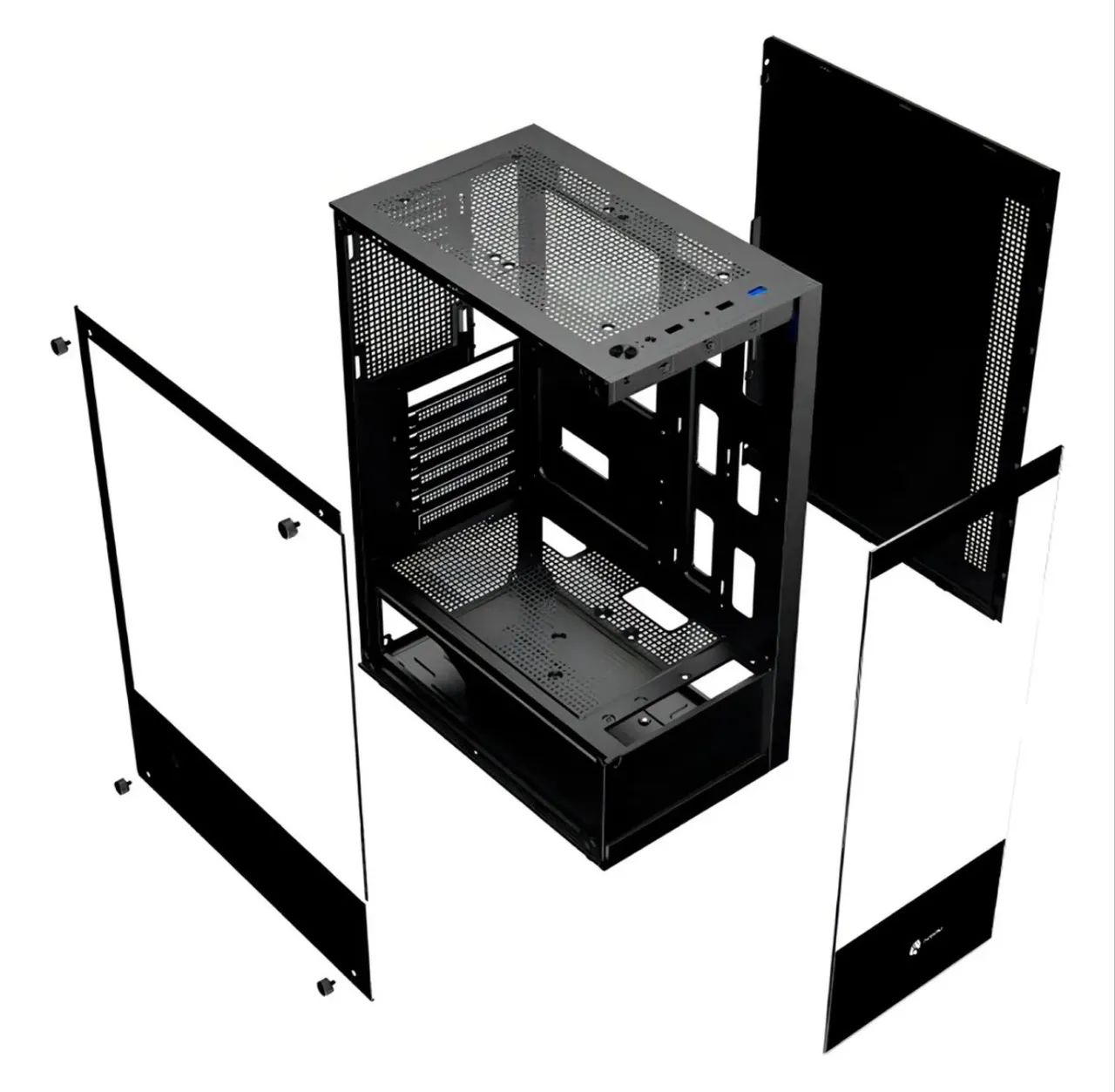 Gabinete Gamer Mid Tower (sem fan) - Foto 4