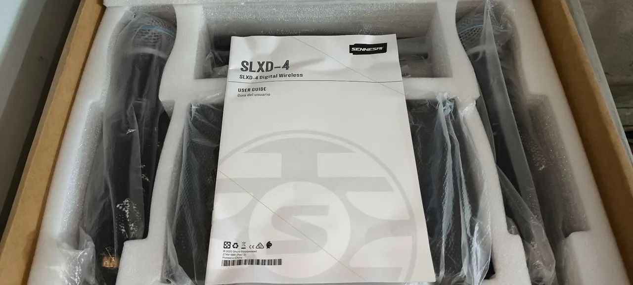 MICROFONE SHURE SLXD DUPLO 