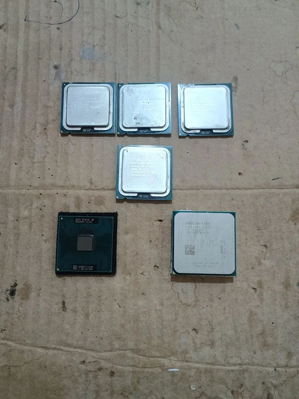 LOTE DE PROCESSADORES INTEL SKT 775 (TESTADOS) - Foto 3