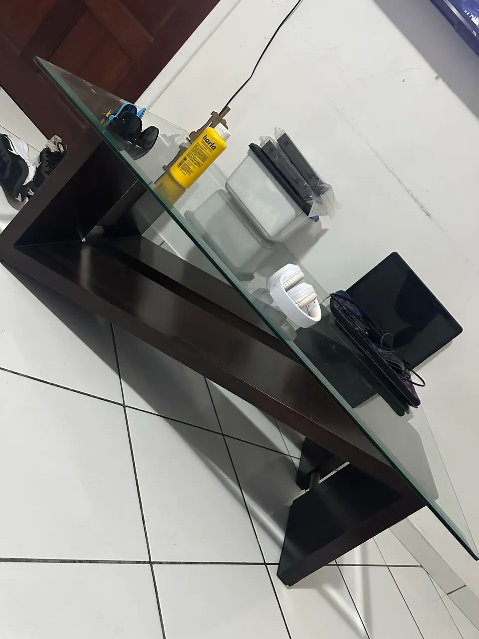 Mesa de vidro 