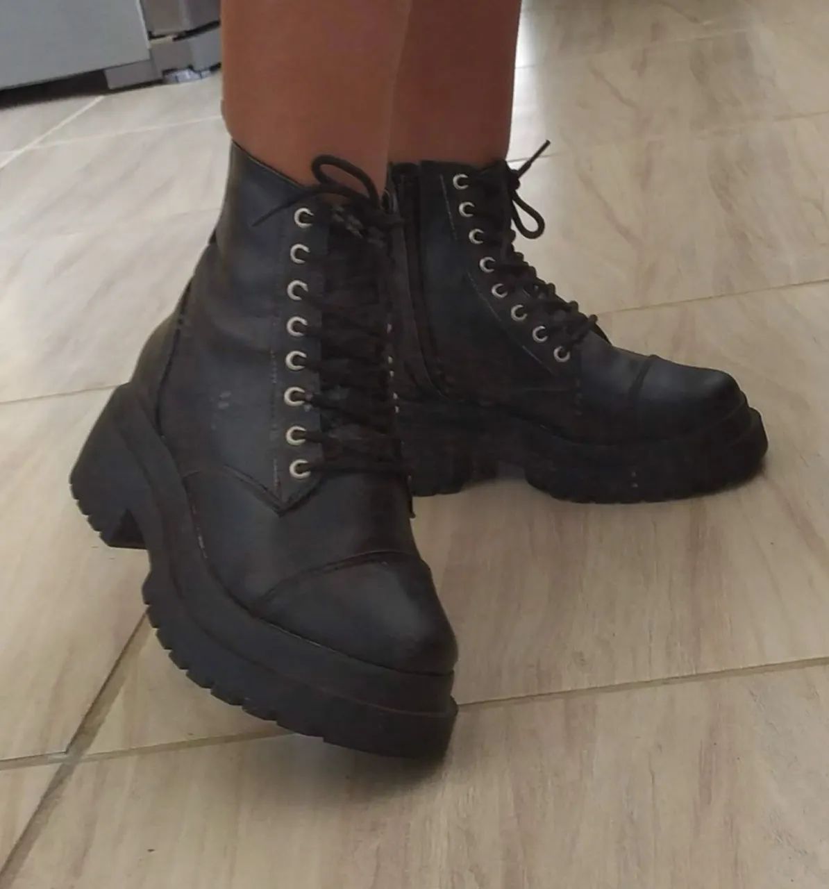 Bota preta Coturno  - Foto 2