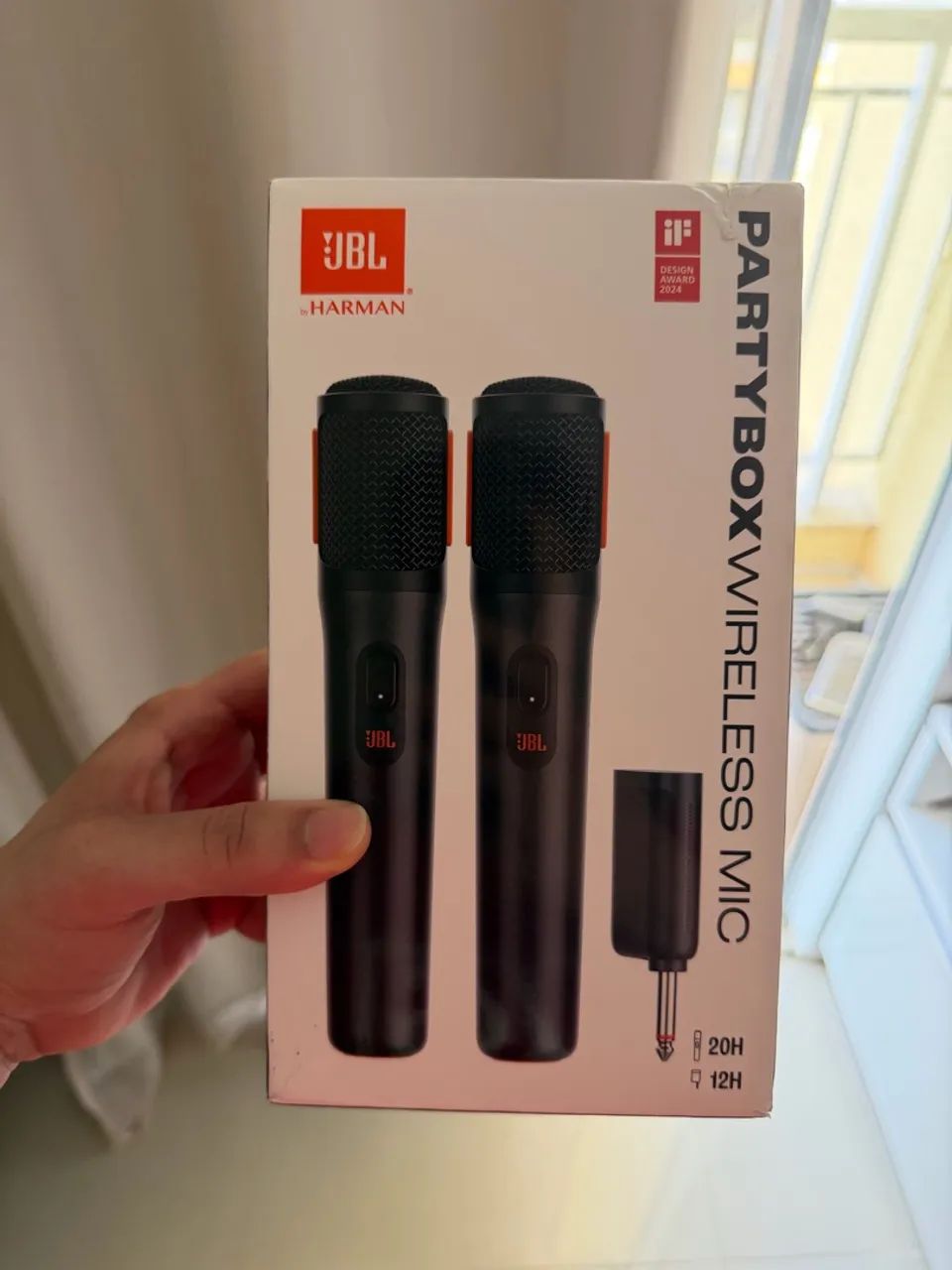 MICROFONE JBL PARTYBOX