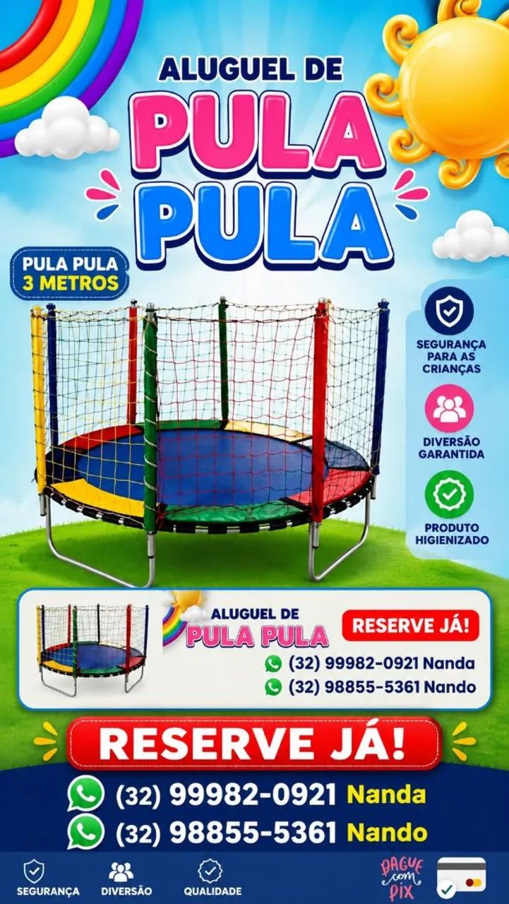 Aluguel de pula pula  - Foto 2