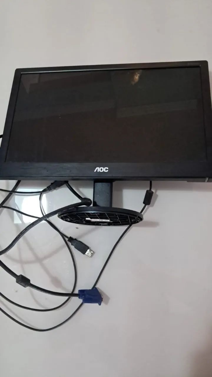 Monitor AOC 17? - Funcionando Perfeitamente