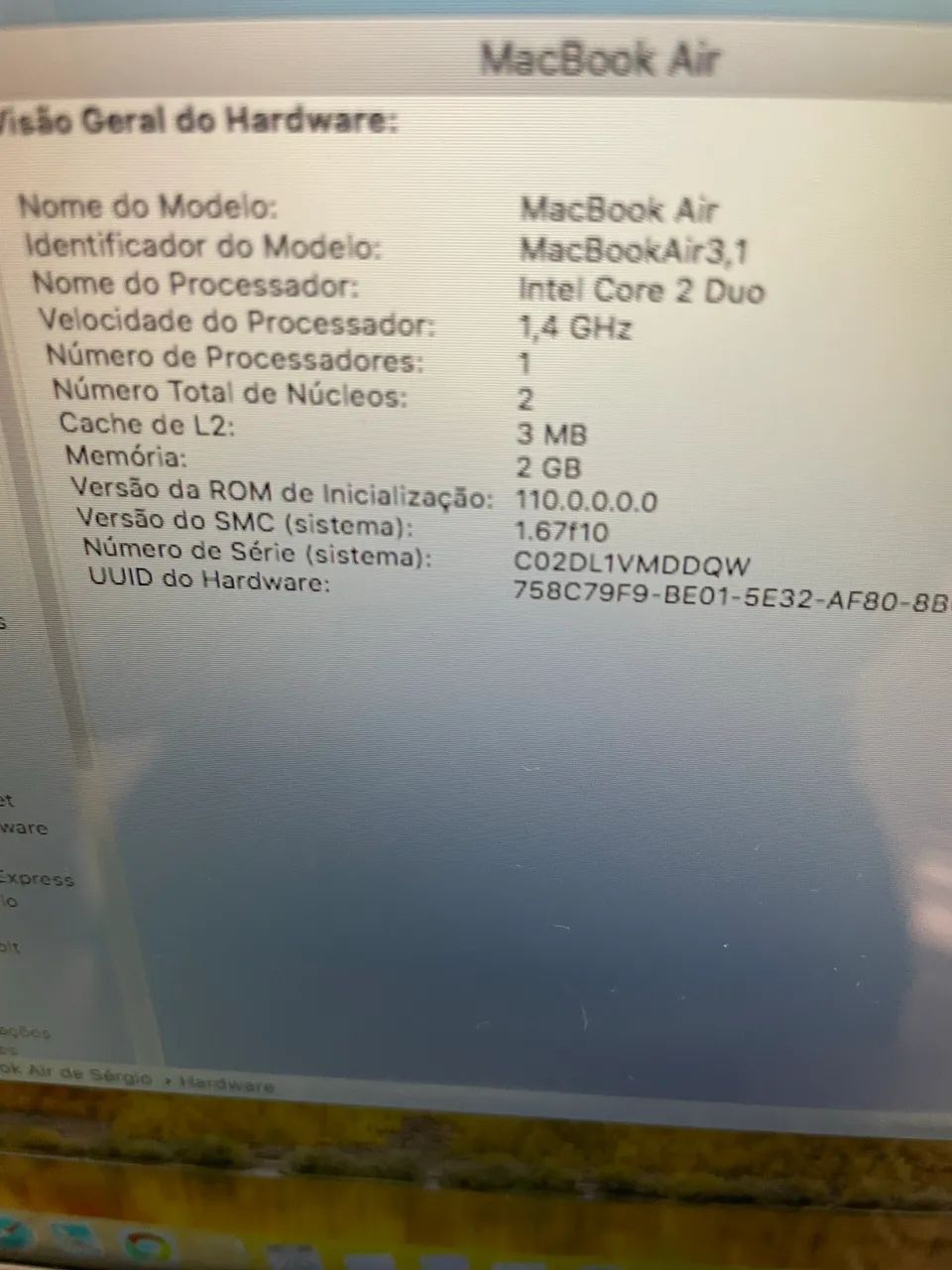 MacBook Air A1370 (2010) , 11 Pol.SSD 256 - Foto 4