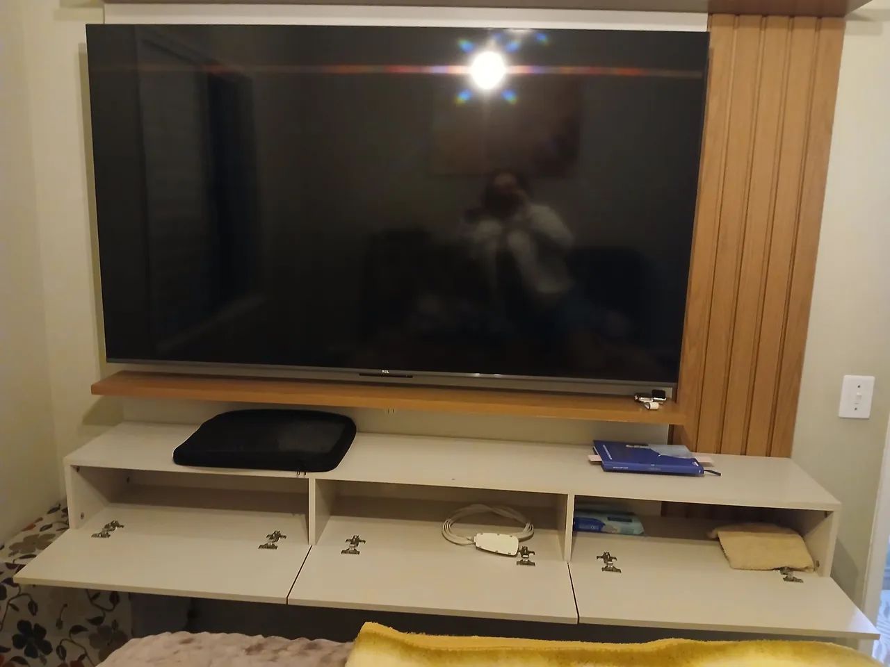 Rack com painel para tv de ate 65 polegadas  - Foto 2