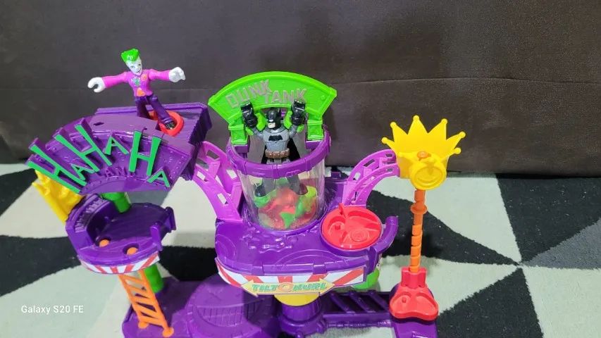 Imaginext  Fabrica de Risadas + 2 Bonecos - Original - Foto 2