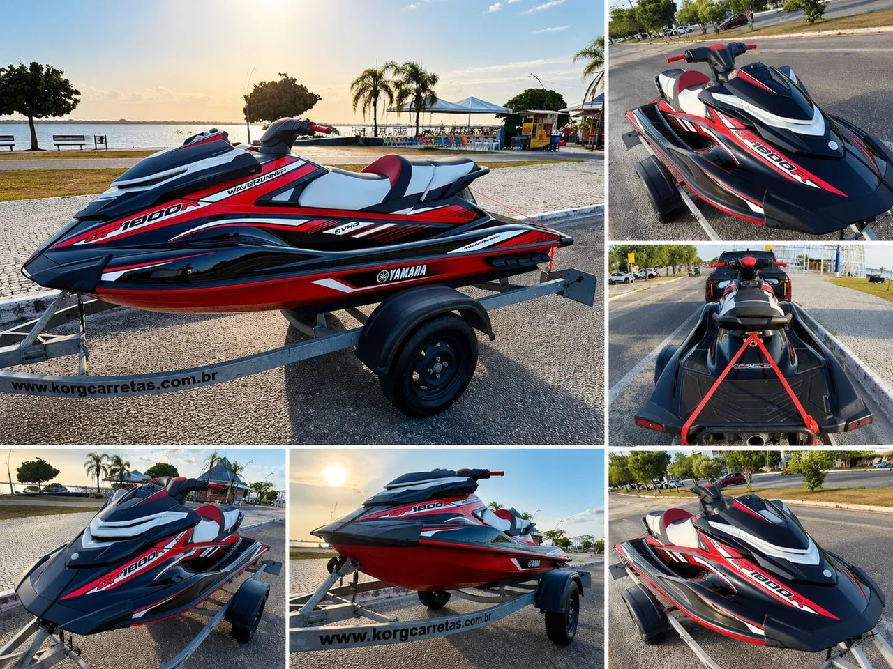 YAMAHA GP 1800R 2019, COM CARRETA.