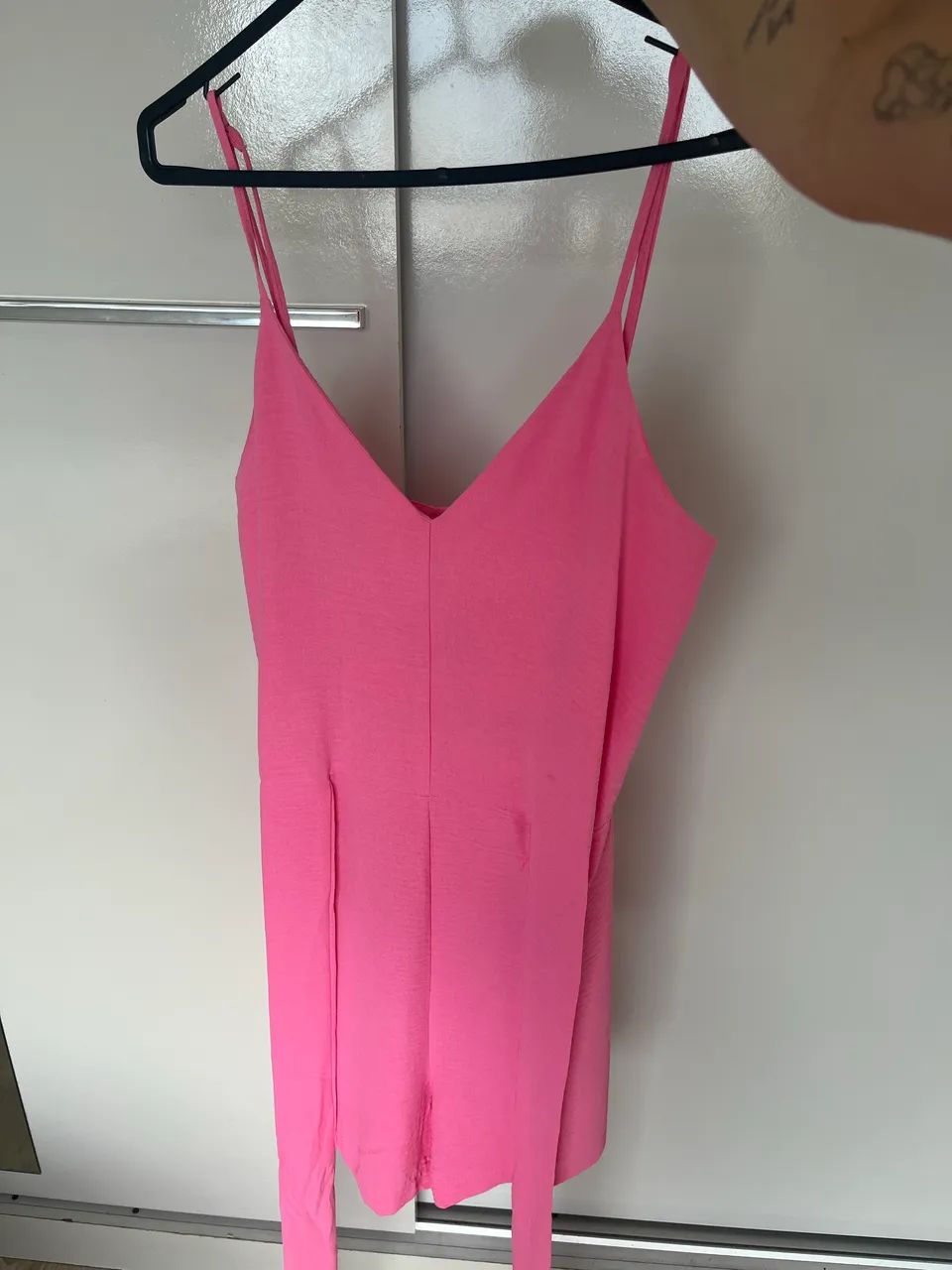 Macacão rosa 