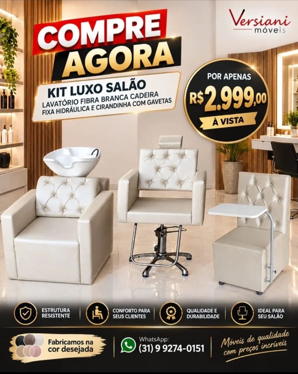 Móveis para salão de beleza - Foto 3