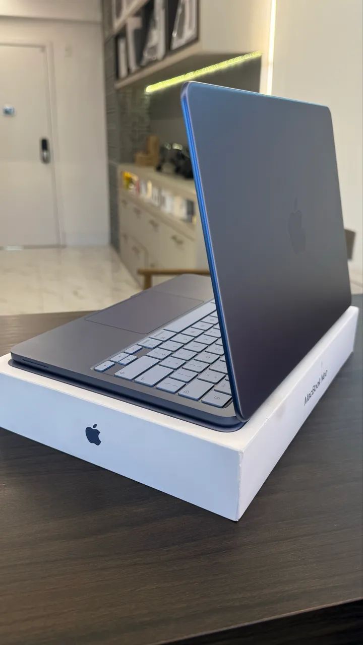 MACBOOK NEO 256SSD 8GB 13 POLEGADAS AZUL SEMINOVO/ LOJA FÍSICA  - Foto 4