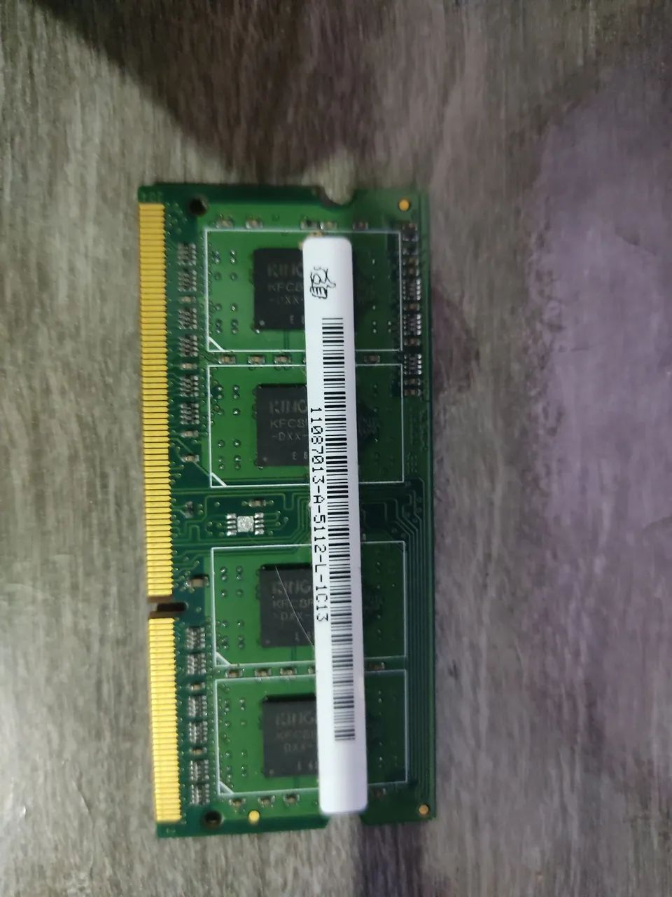 Memória ddr3 notebook 2gb LP 419359317170606080
