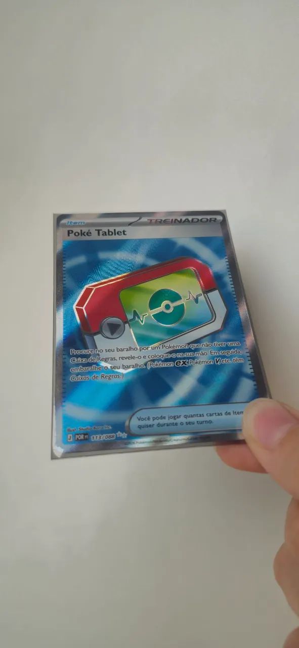 Carta Pokémon Poké Tablet NM (113/088)  - Foto 2