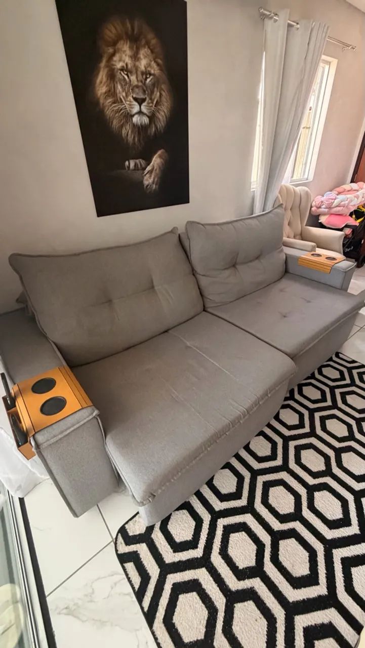 Vendo sofá retrátil  - Foto 4