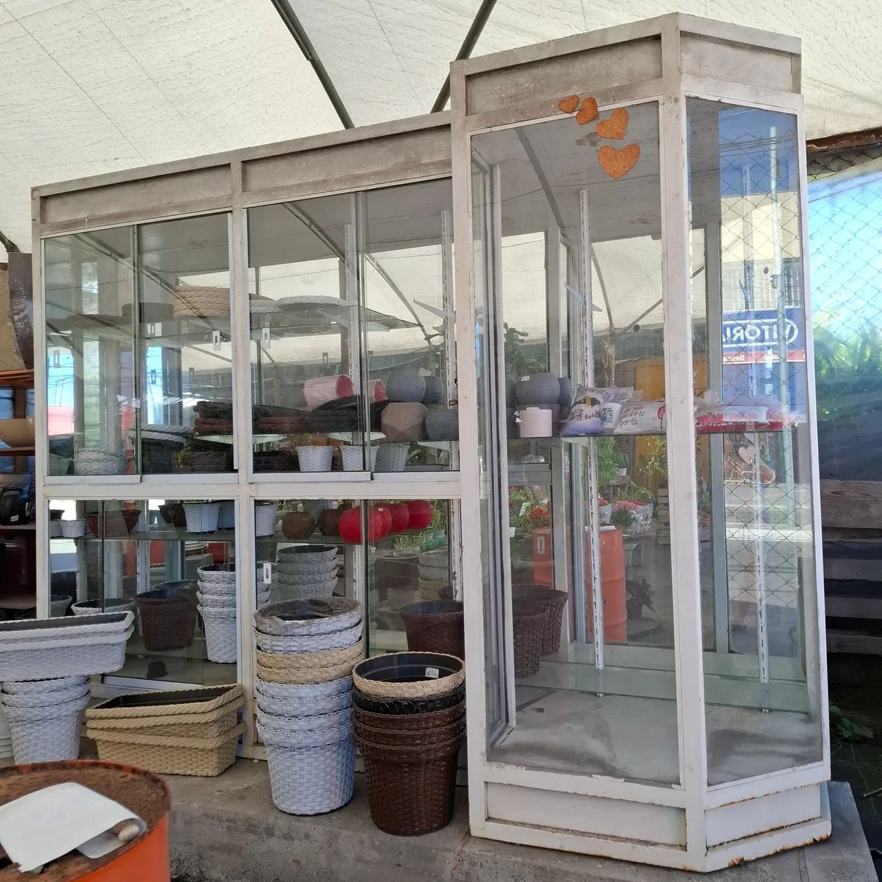 Vitrine para Exposição de Produtos