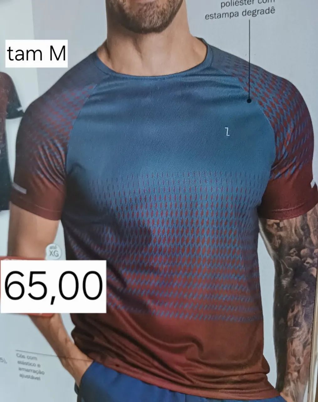 Camiseta Esportiva Zeus Demillus  - Foto 2