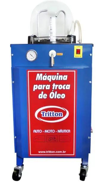 Máquina troca de óleo à vácuo tritton 