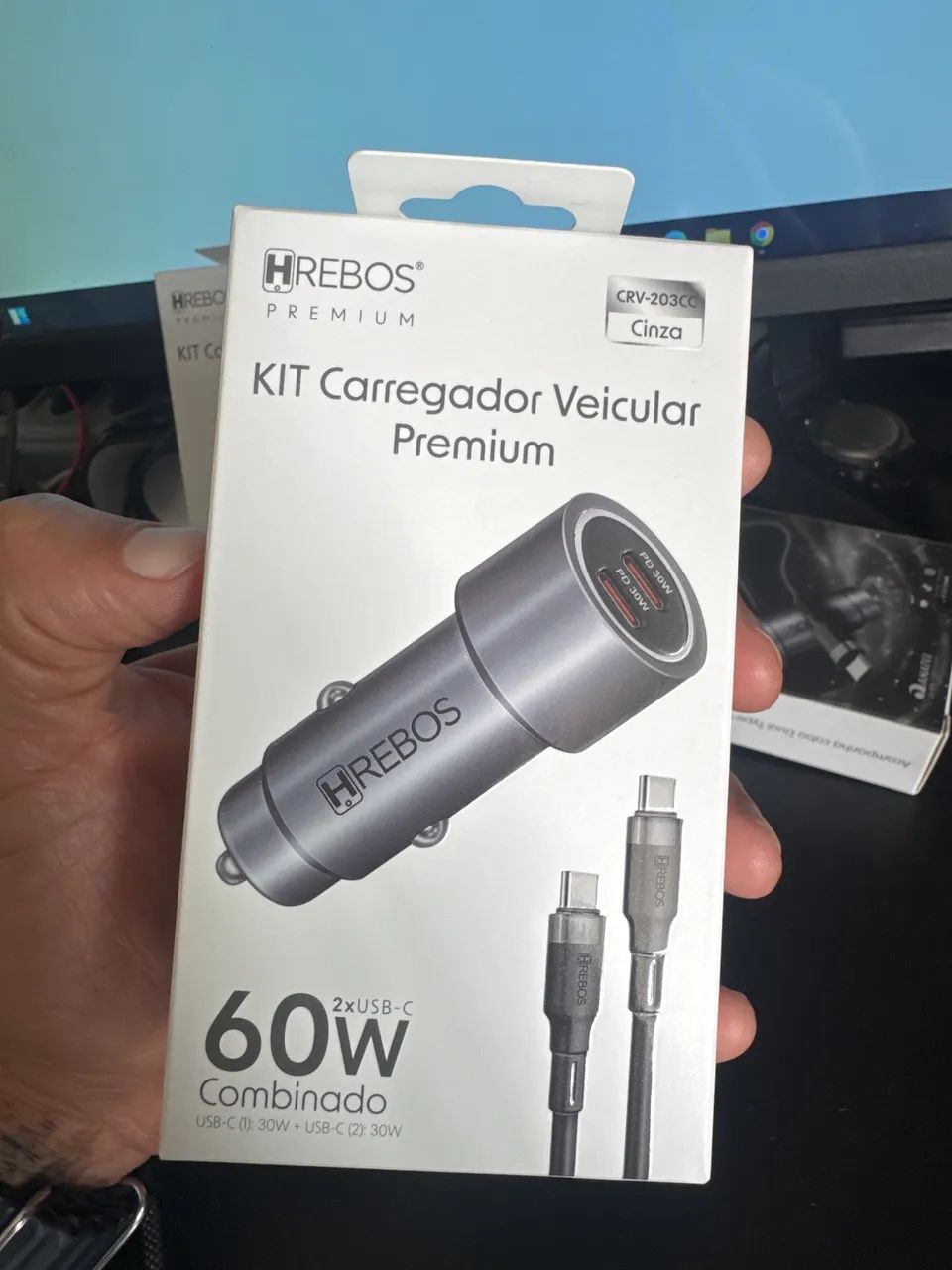 Carregador Veicular Turbo Premium  - Foto 2