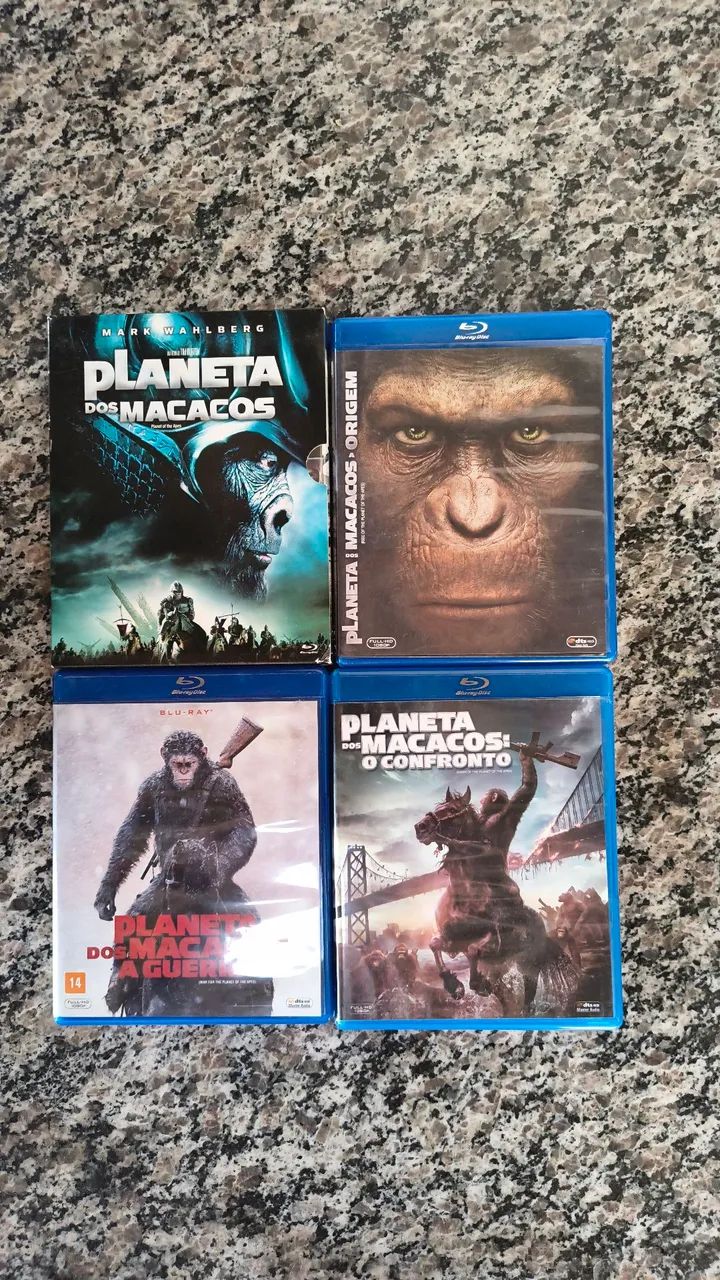 Blu-ray Planeta dos Macacos Coleção 