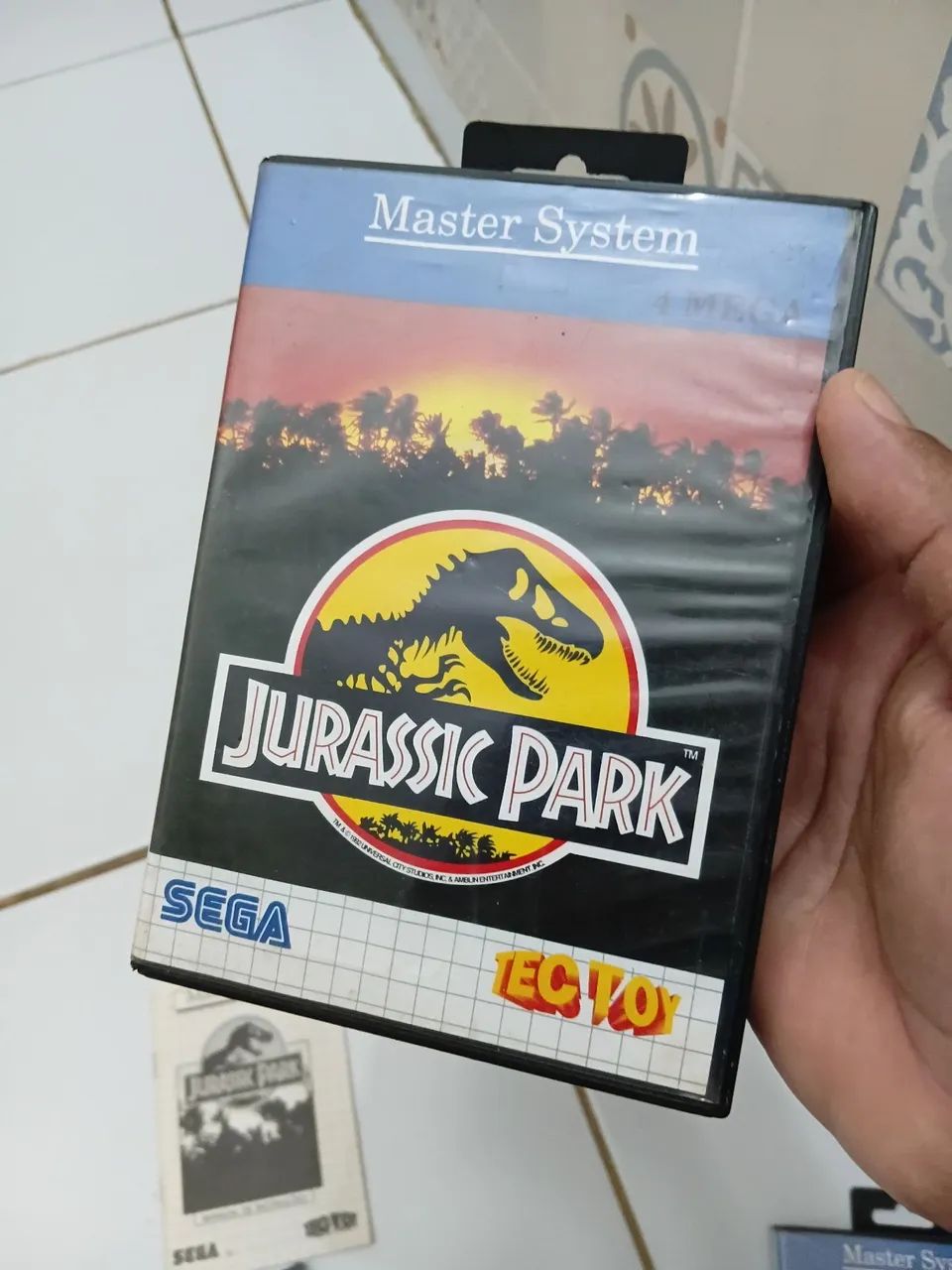 Jogo Master System Jurassic Park - Foto 2