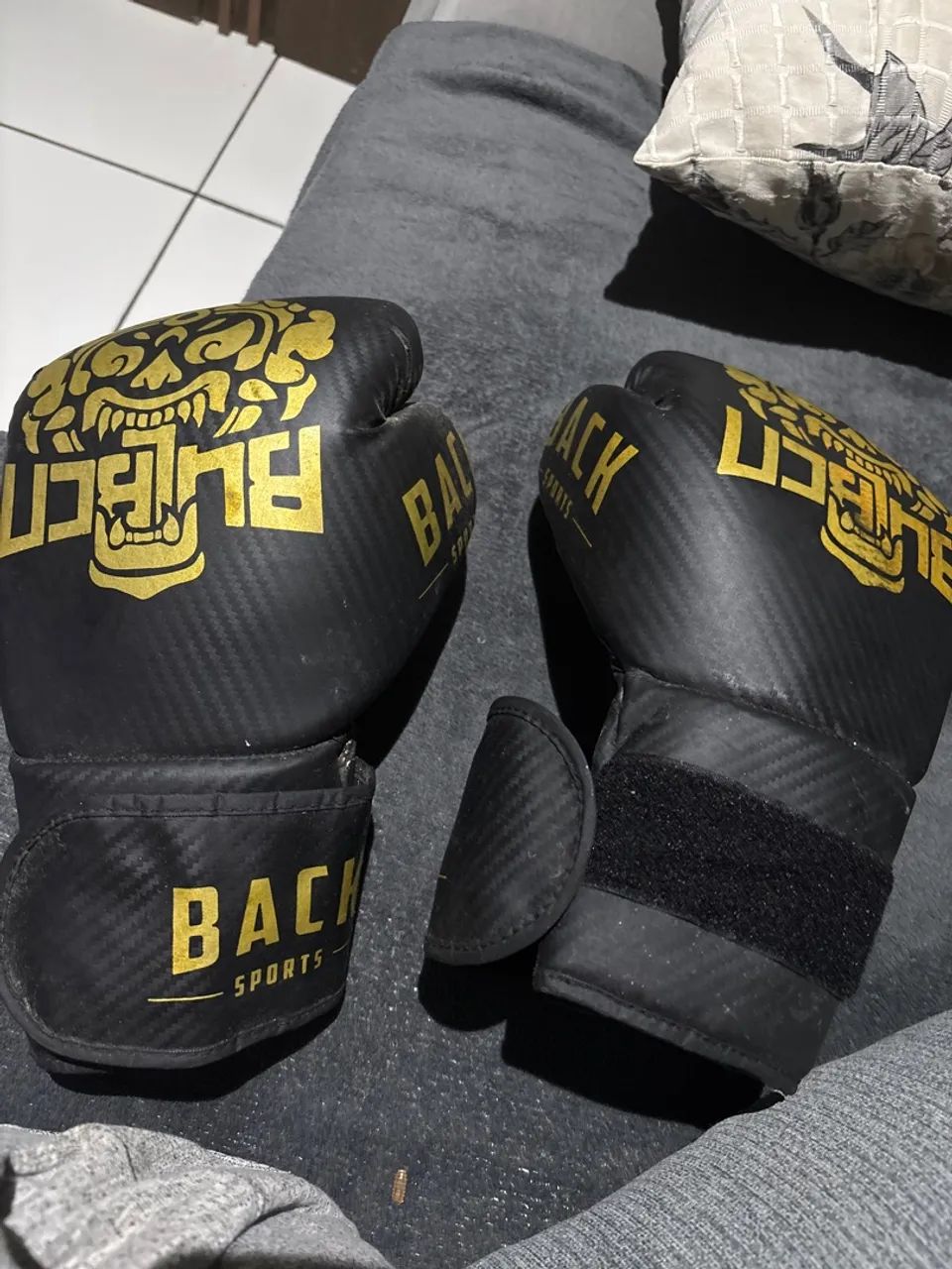 Luvas de boxe Back Sports
