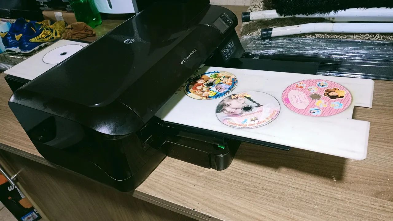 IMPRESSORA DE CDs e DVDs com Bulkink de tintas - Foto 3