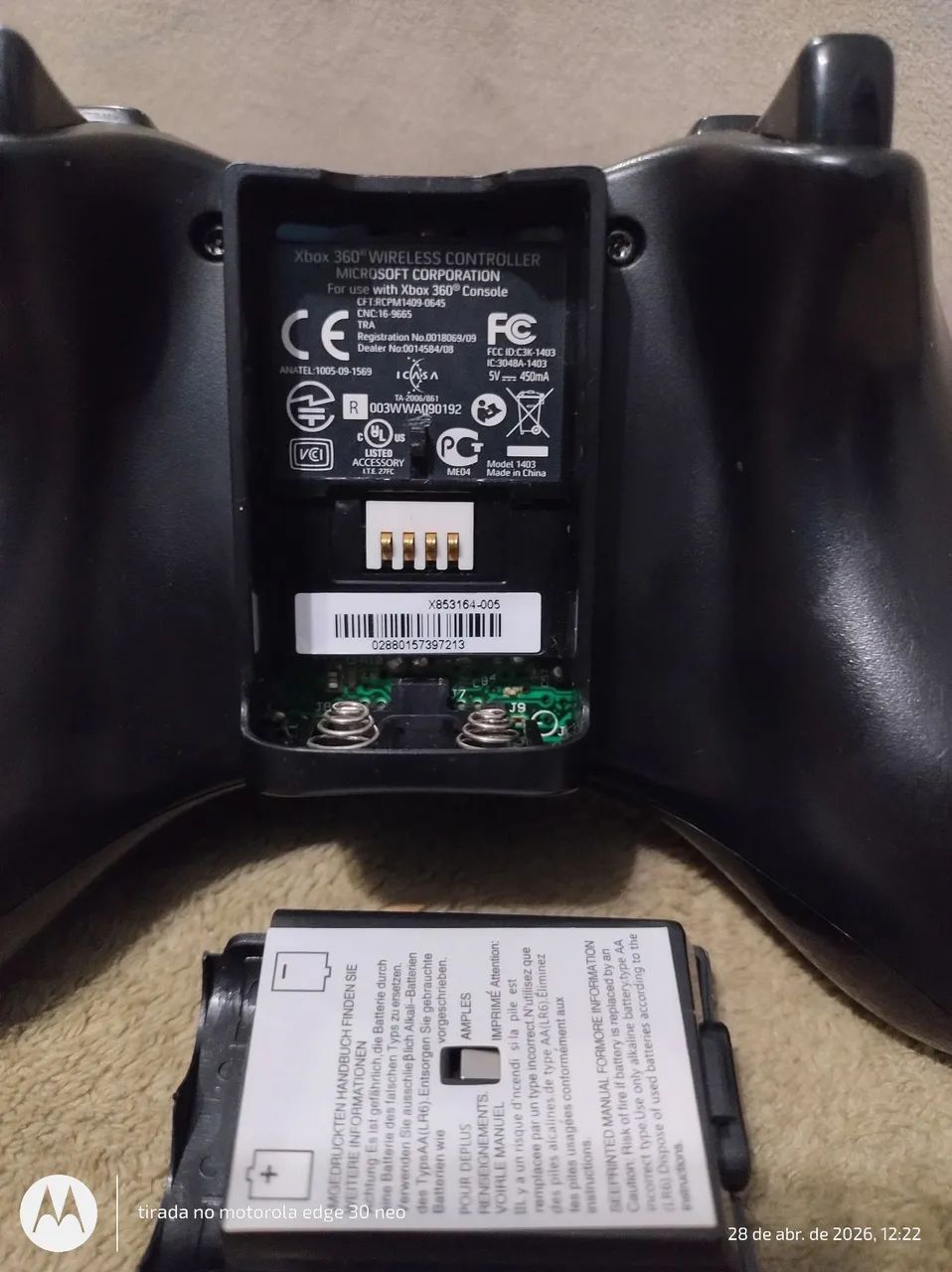 Controle de x box 360 original  - Foto 4