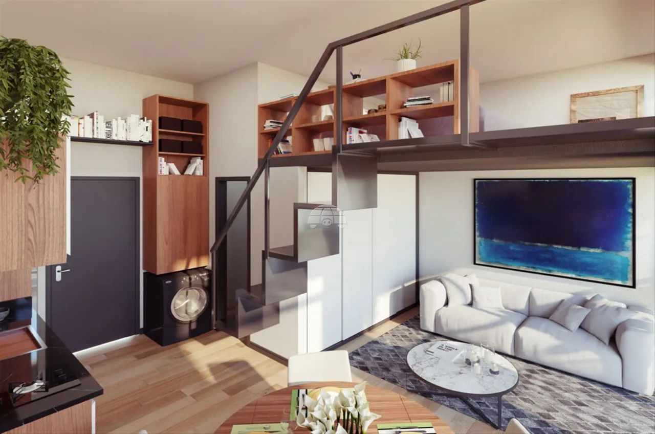 Studio para venda com 1 quarto no Bairro Alto da Rua XV - Curitiba - PR - Foto 3