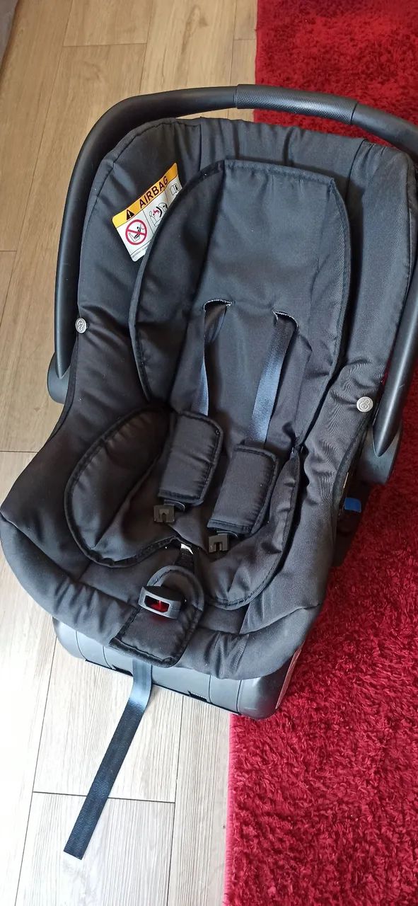 Carrinho Galzerano Vulkan + bebê conforto  - Foto 4