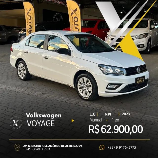 Volkswagen Voyage 1.0 FLEX 12V 4P 2023