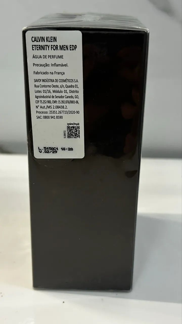 Eternity for men 200ml Lacrado - Foto 3