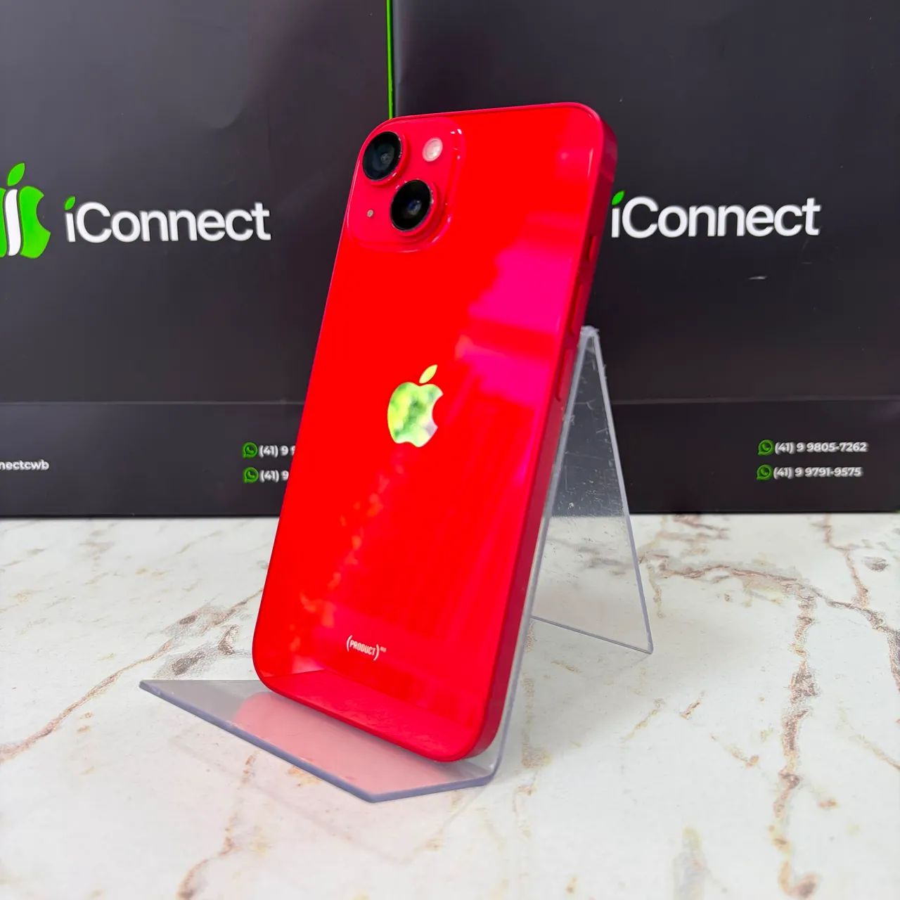 IPHONE 14 VERMELHO 128GB | ACOMPANHA BRINDES