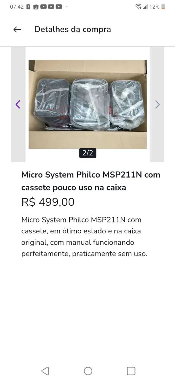 Som portátil micro mini system - Foto 2