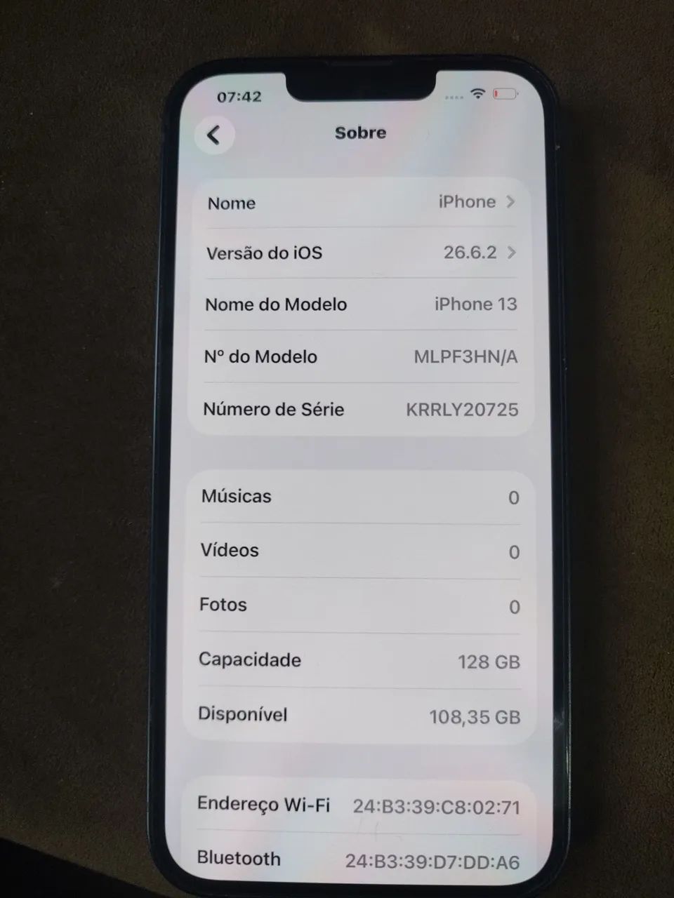 iPhone 13 128GB Azul 86% de bateria - Foto 5