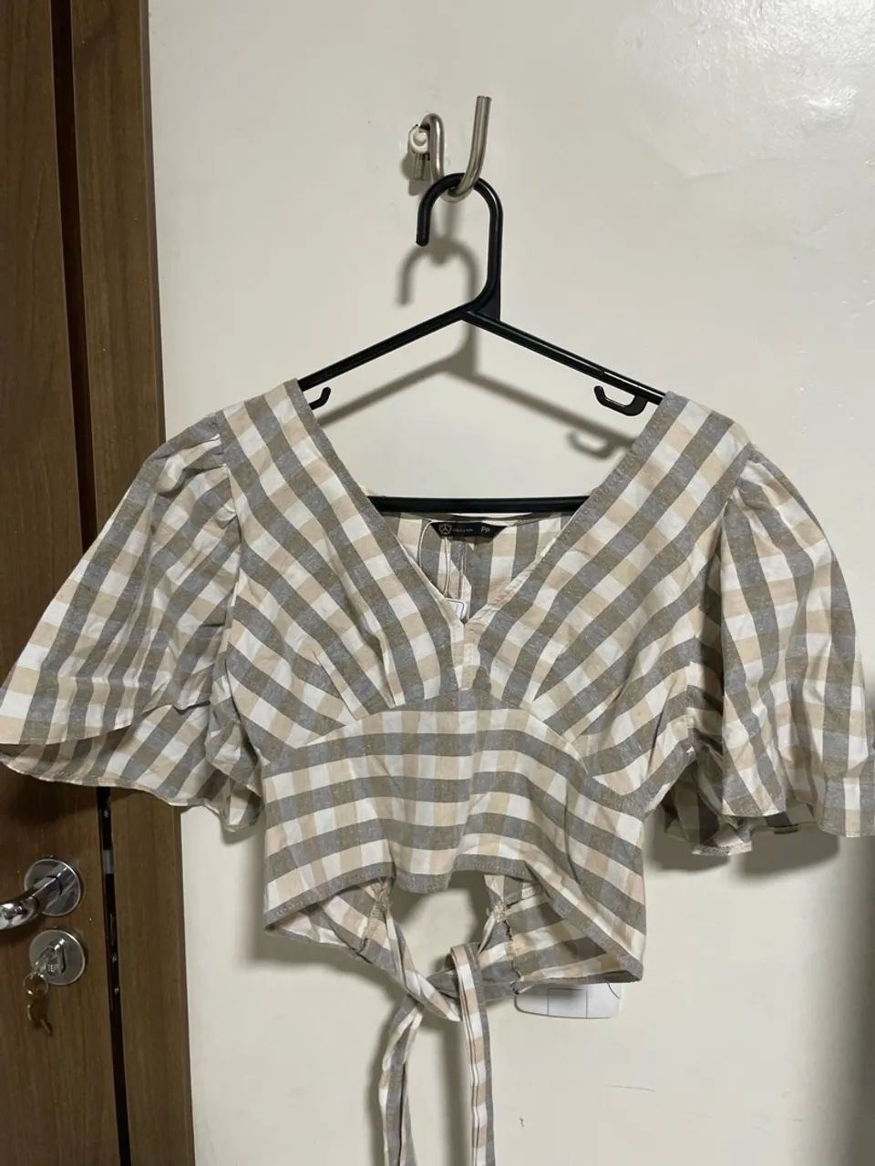 blusa xadrez 