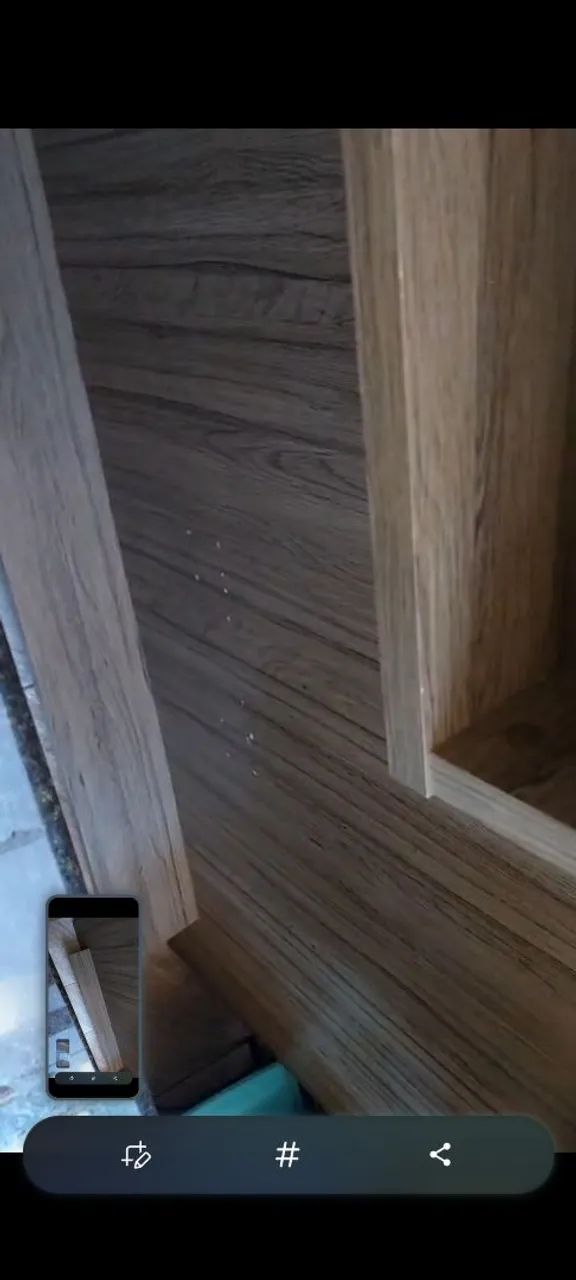 PAINEL DE SALA MDF COM VIDRO  - Foto 4