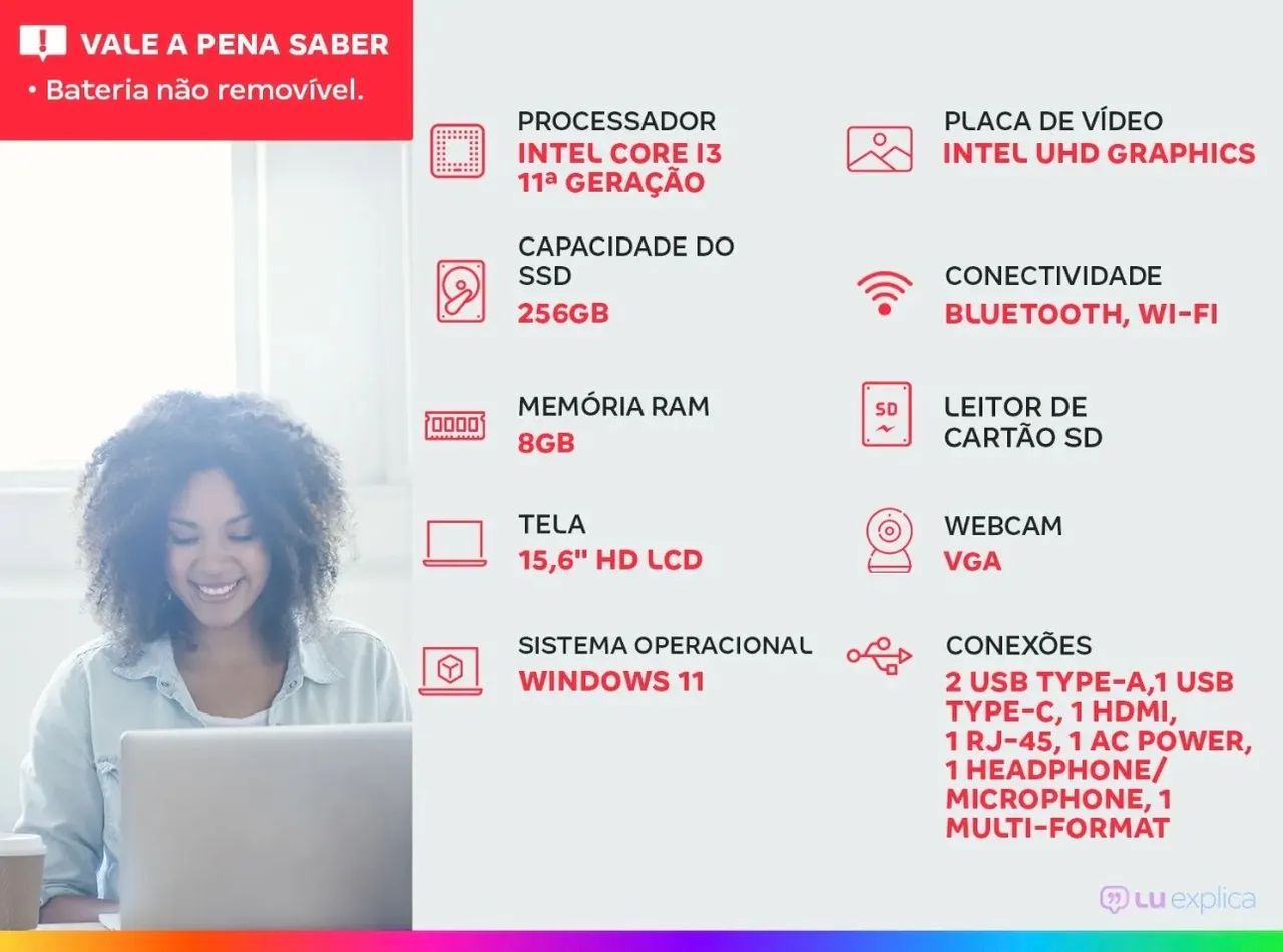 Notebook HP core i3 G8  - Foto 4
