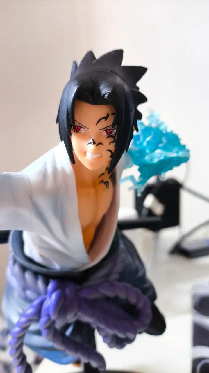 Boneco action figure Sasuke Uchiha 22 cm - Foto 2