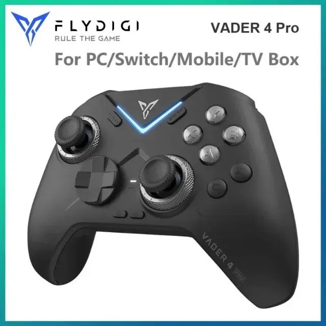 Controle Flydigi Vader 4 Pro Bluetooth para PC, Switch, iOS e Android Preto