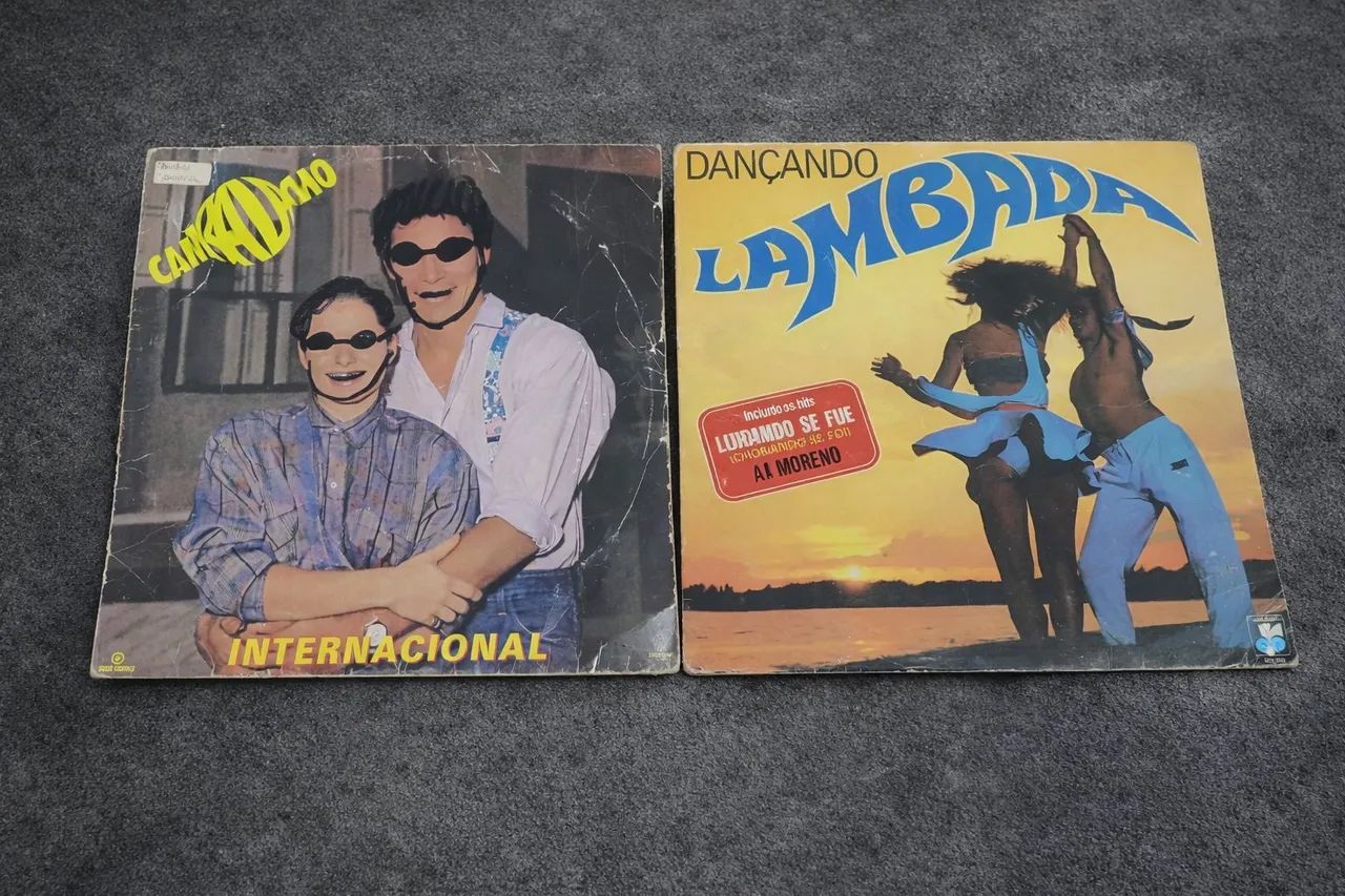 Dois discos lambada 