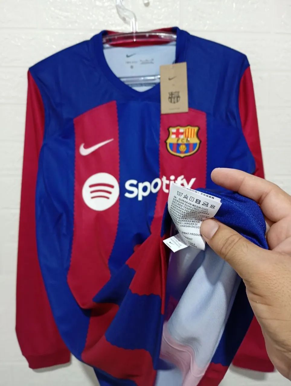 Camisa Barcelona manga longa 2024/25 - Foto 2