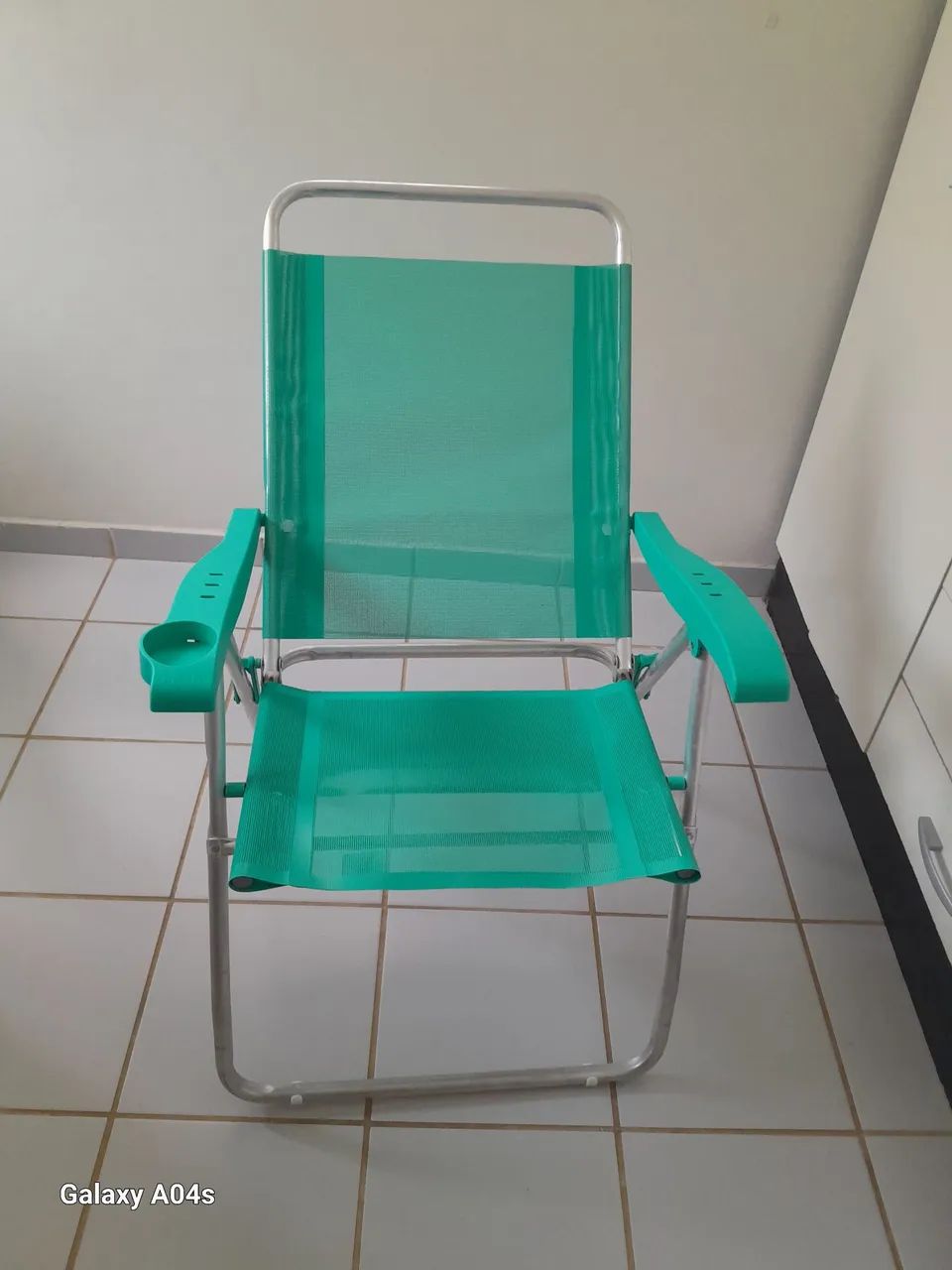 CADEIRA DE PRAIA RECLINAVEL MOR.