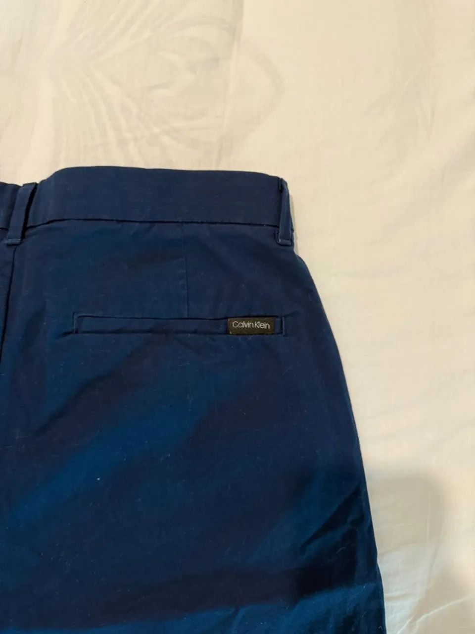 Calça Calvin Klein azul 40  - Foto 2