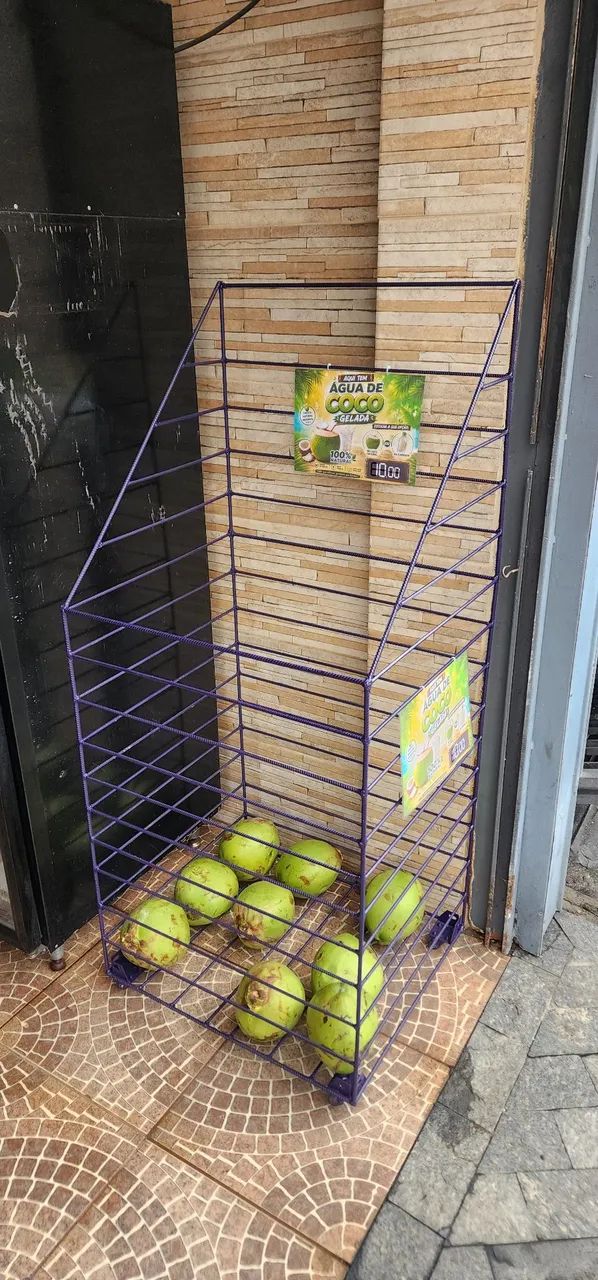 Carrinho de estoque de  Coco