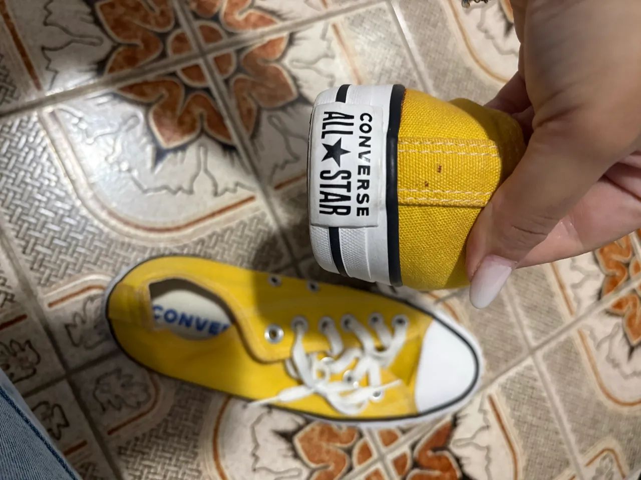 All star amarelo - Foto 4