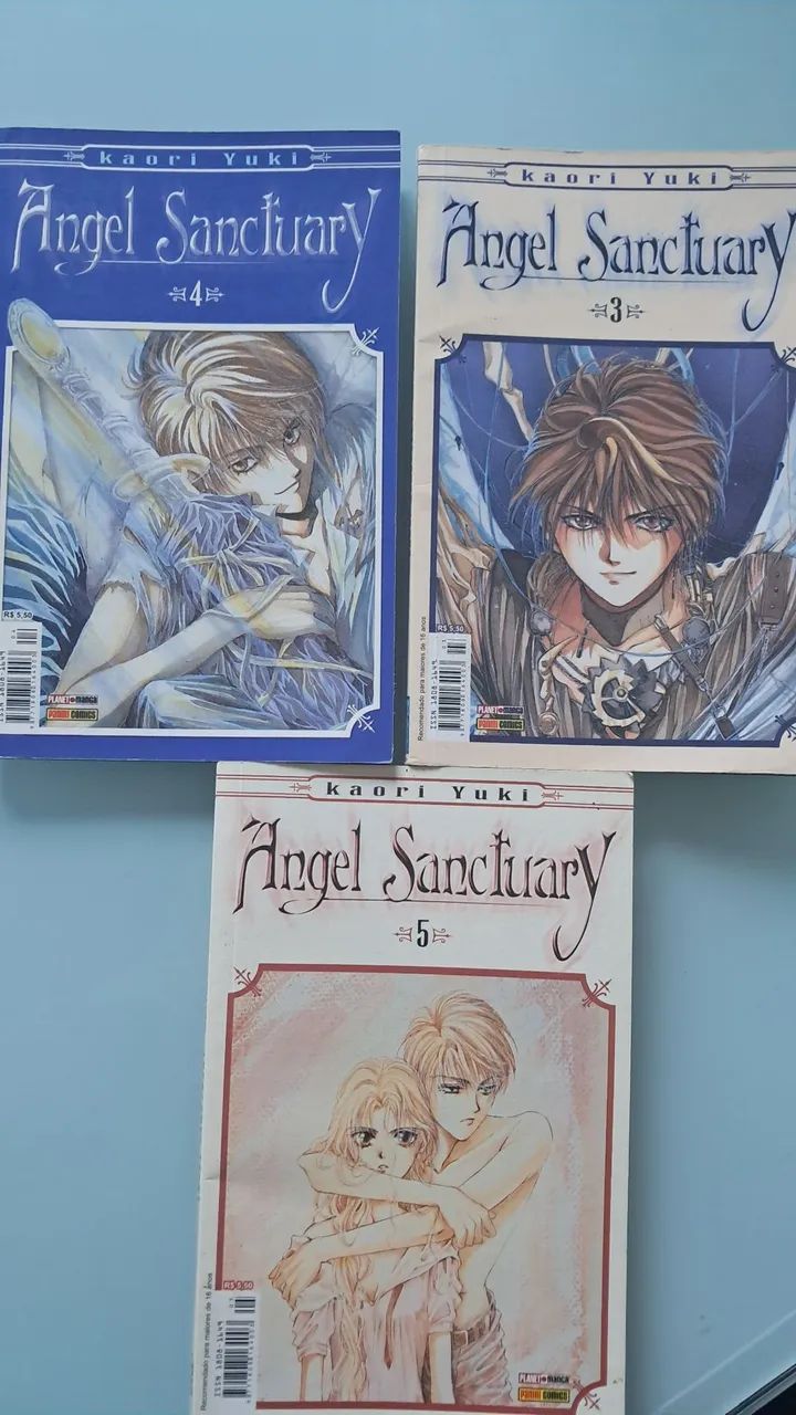 Angel Sanctuary Vol 1, 2, 3, 4 e 5 - Foto 3
