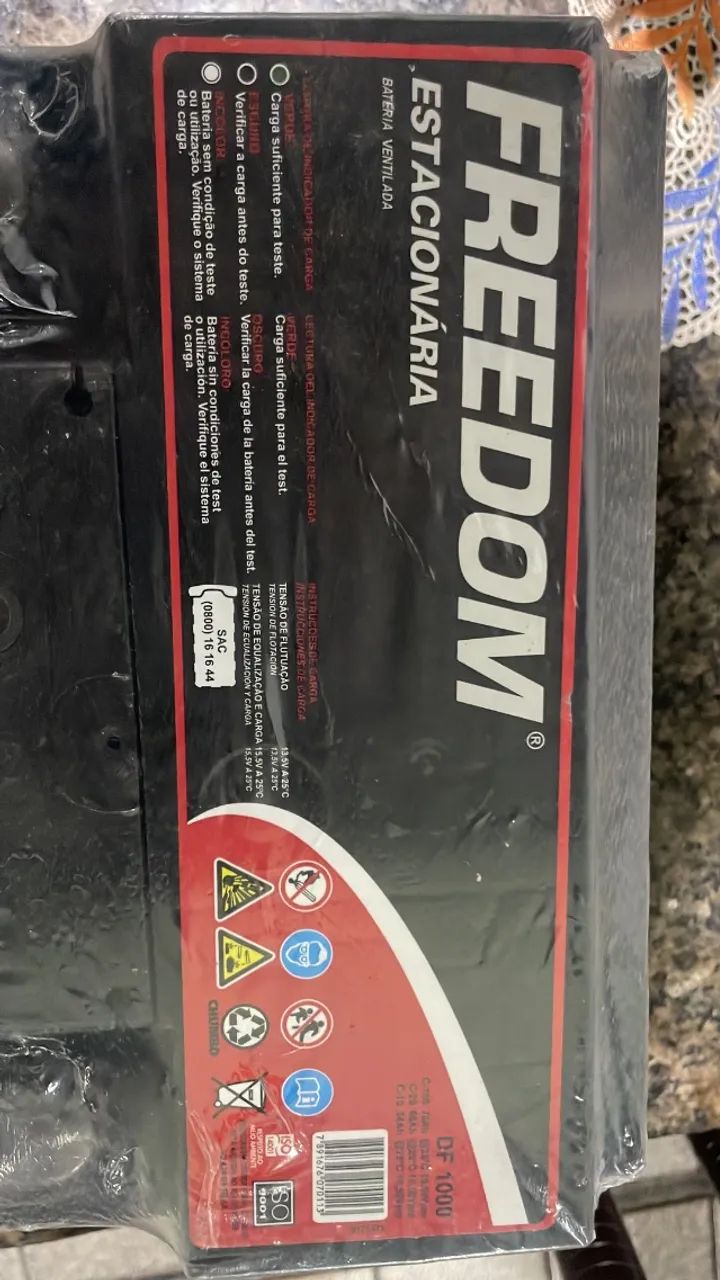 Bateria Freedom estacionária  - Foto 3