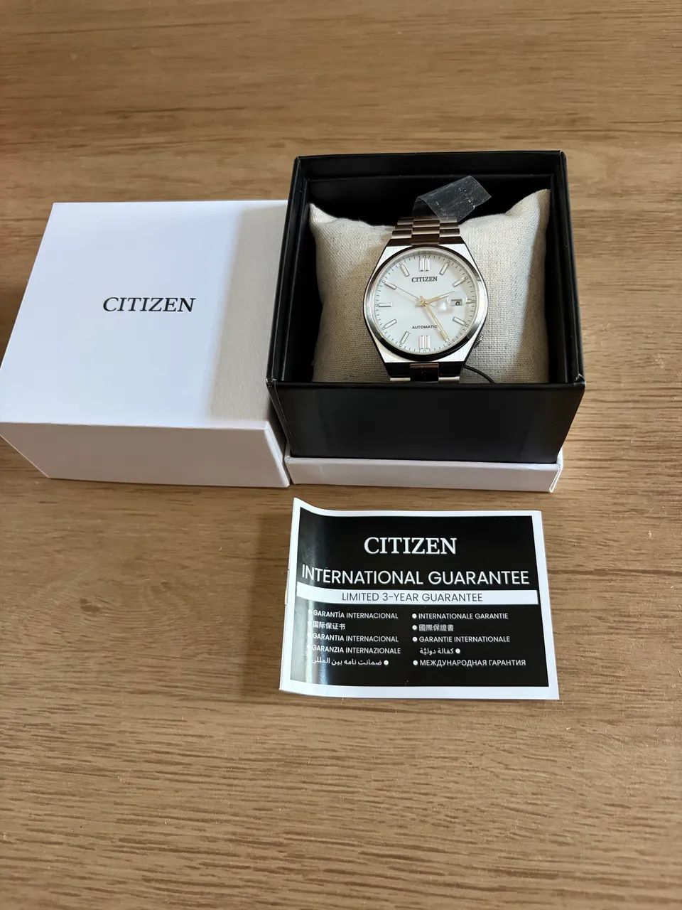 Citizen tsuyosa 40mm branco  - Foto 4